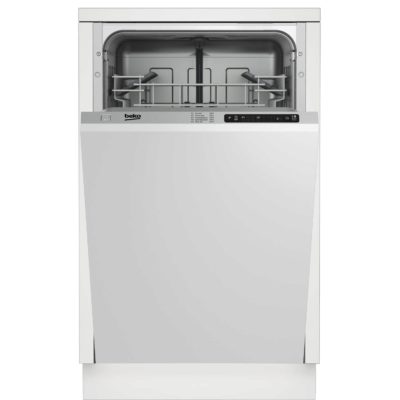 Beko DIS15010 Fully Integrated 10 Place Slimline Dishwasher  with 2 Years Parts & Labour Guarantee